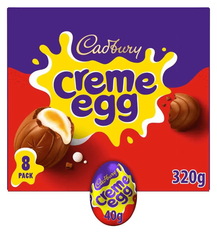 Cadbury Dairy Milk Creme Egg 8pk 320g 
