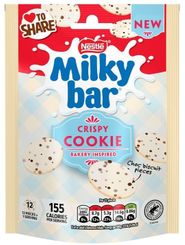 Milkybar Buttons Cripsy Cookie Pouch 86g - Coming Soon