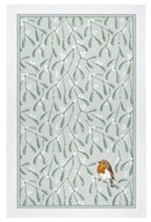 Mistletoe & Robin Tea Towel - 2 in Stock