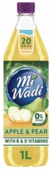 MiWadi Zero Apple & Pear 1L 