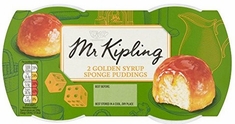 Mr. Kipling Golden Syrup Sponge Pudding 2pk- Sold Out
