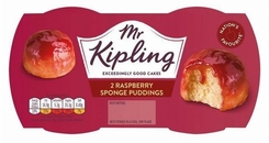 Mr. Kiplings Raspberry Sponge Pudding 2pk - Sold Out