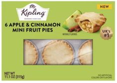 Mr. Kipling 6 Apple and Cinnamon Pies 399g 