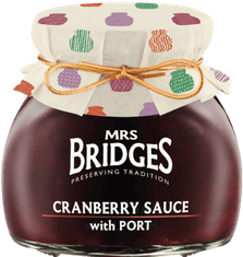 Mrs. Bridges Cranberry Sauce with Port 113g - Sold Out Mrs. Bridges Cranberry Sauce with Port 113g - Sold Out