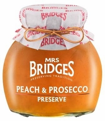 Mrs. Bridges Peach & Prosecco Preserve 340g - Sold Out