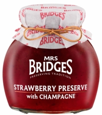 Mrs. Bridges Strawberry Preserve with Champagne 340g - Sold Out