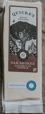 Oak Smoked Clothbound Cheddar 150g - Quicke's- Coming Christmas 2026 Oak Smoked Clothbound Cheddar 150g - Quicke's- Coming Christmas 2026