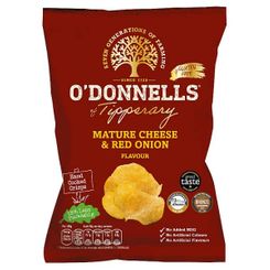 O'Donnells Mature Cheese & Red Onion 125g