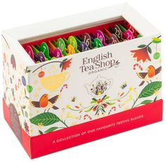 English Tea Shop White Box Advent Calendar - Coming Christmas 2025 RI