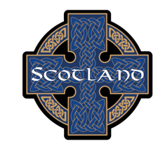 Celtic at Heart Sticker - Scotland