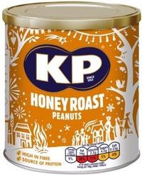 KP Honey Roast Peanuts Caddy 375g - COMING RI