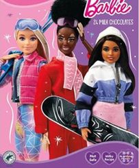 Kinnerton Barbie Advent Calendar Nut Free 40g -Christmas 2025 RI