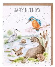 'Otterly Fabulous Birthday' Card 'Otterly Fabulous Birthday' Card