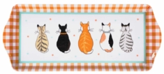 Cats in Waiting Large Tray Cats in Waiting Large Tray