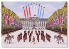 Trooping the Colour Postcard