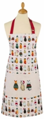 Christmas Cats in Waiting Apron