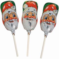 Storz Milk Chocolate Assorted Santa Lolly 14.75g - Coming Christmas 2025 CI