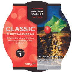 Matthew Walker Classic Christmas Pudding 100g - Coming Christmas 2025 PN