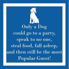 Only A Dog Cocktail Napkins