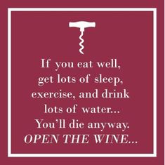 Open the Wine Cocktail Napkins