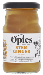 Opies Stem Ginger in Syrup 280g - 2 in Stock