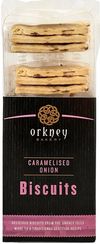 Orkney Bakery Caramelised Onion Biscuits 130g - Coming Soon