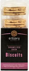 Orkney Bakery Caramelised Onion Biscuits 130g Orkney Bakery Caramelised Onion Biscuits 130g