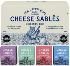 Pea Green Boat Cheese Sables Gift Pack