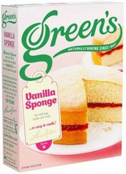 Green's Vanilla Sponge Mix 221g