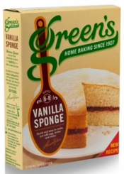 Green's Vanilla Sponge Mix 221g