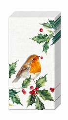 Sniffs Lexi and Robin Cream Christmas Hankie - Coming Soon