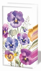 Sniffs Pansies Hankie - Coming Soon