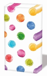 Sniffs Polka Dots, White Hankie - Coming Soon