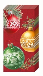 Sniffs Christmas Bubbles Red Hankie - Coming Soon