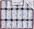 Robin Reed Glitter Snowsky Crackers 6ct