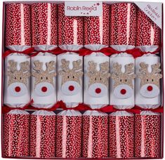 Robin Reed Racing Reindeer Crackers 6ct  - Coming Christmas 2026
