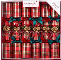 Robin Reed Highland Bells Crackers 6ct  - Coming Christmas 2026