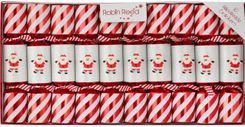 Robin Reed Candy Cane Santa Crackers 10ct - Coming Christmas 2026