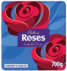 Cadbury Roses Tin 600g- Coming Christmas 2026 BD
