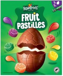 Rowntrees Fruit Pastilles Large Egg 198g - Easter 2026 BD