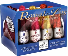 Abtey Royal des Lys Liqueur Filled Bottles Crate 12pc 108g - Coming Christmas 2026 CI
