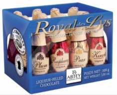 Abtey Royal des Lys Liqueur Filled Bottles Crate 12pc 108g Abtey Royal des Lys Liqueur Filled Bottles Crate 12pc 108g