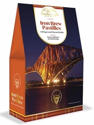 Buchanan's Iron Brew Pastilles A-frame box 130g - Coming Soon