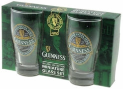 Guinness Ireland Collection Twin Mini Pint Shot Glasses - Sold Out