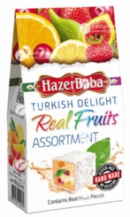 Hazer Baba Real Fruits Assorted Turkish Delight 100g - Coming Christmas 2026 RI