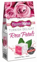 Hazer Baba Rose Petals Turkish Delight 100g - Coming Christmas 2026 RI