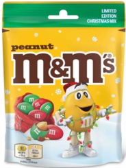 M&M Peanut Share Pouch 200g - Coming Christmas 2026 RI