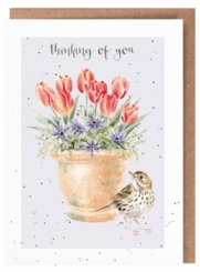 'The Meadow Pipit' Card