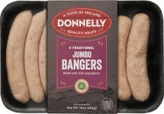 Case of 10 Donnelly Jumbo Sausages 1lb 8 Links Case of 10 Donnelly Jumbo Sausages 1lb 8 Links