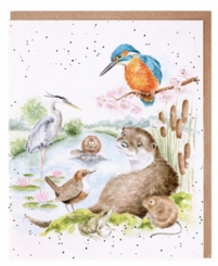 'The Riverbank' Card